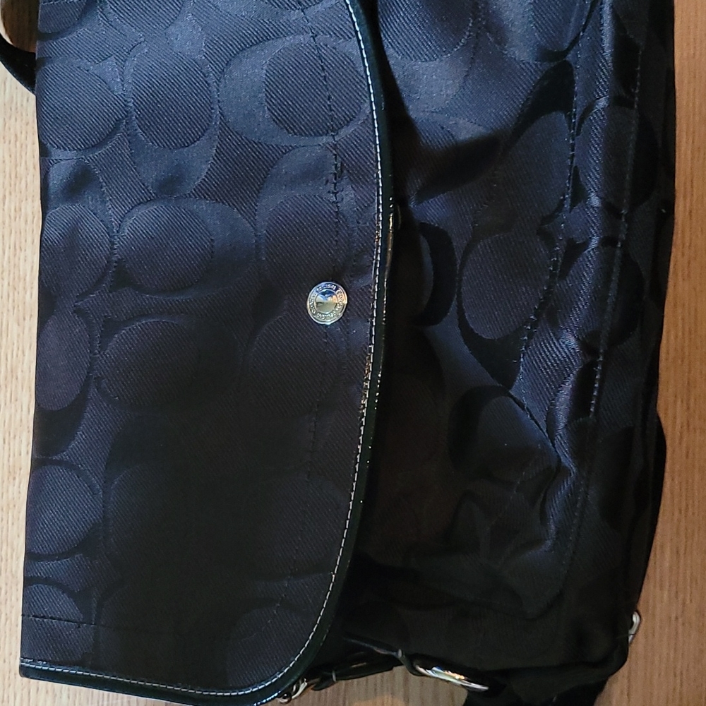 Coach Black Shoulder Bag